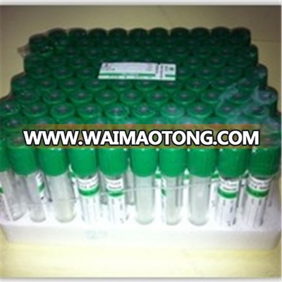 vacuum blood collection tube PET Heparin Sodium Tube