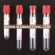 Vacuum Red blood tube plain blood collection tube no additive blood draw tube